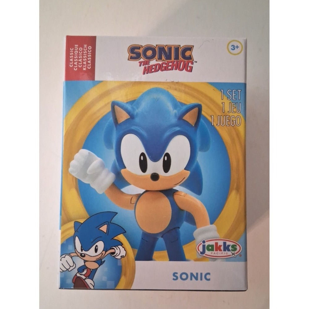 Sonic The Hedgehog "Sonic" JAKKS Pacific Action Figure New in Box